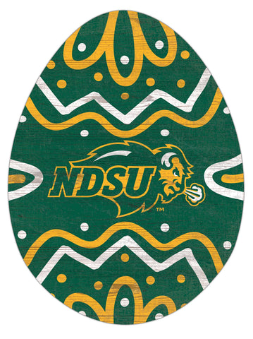 NDSU Bison 12" Easter Egg Cutout Sign