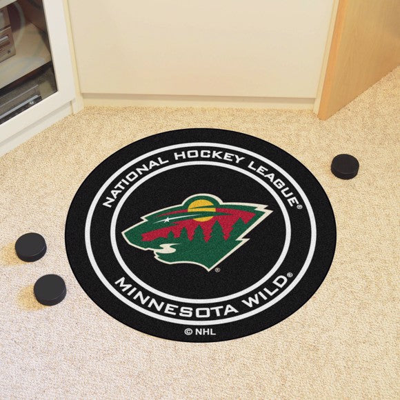 Minnesota Wild Ultimate Fan Collectibles Bundle - Includes Team Impact 15  x 17 Frame Mini Goalie Mask and Official Game Puck