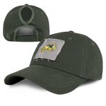 NDSU Bison Women's Green Ponytail Cap
