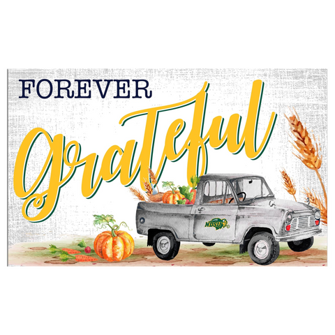 NDSU Bison 11" x 19" Forever Grateful Sign