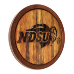 NDSU Bison Branded Faux Barrel Top Sign