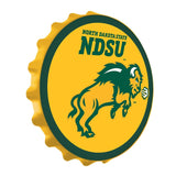 NDSU Bison Charging Bottle Cap Wall Sign