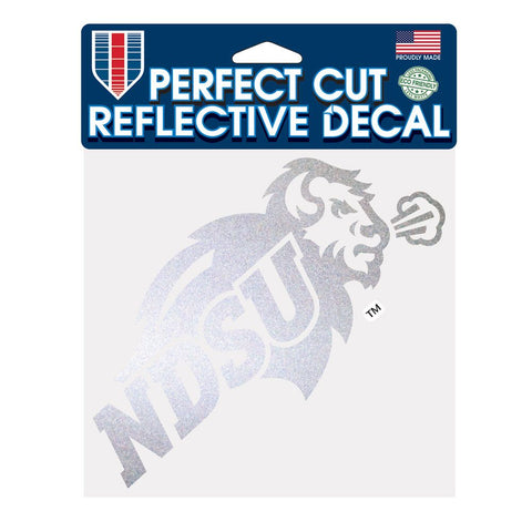 NDSU Bison Reflective 6"X6" Decal