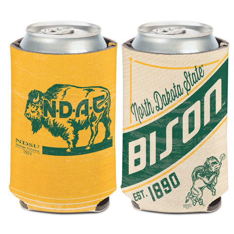NDSU Classic Logo Vintage Snorty Can Cooler - One Herd