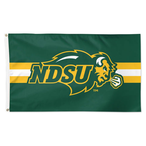 NDSU Bison Horizontal Jersey Stripes Flag