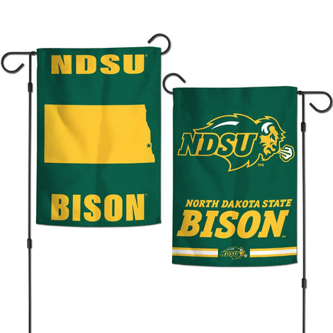 NDSU Bison 2 Sided Garden Flag
