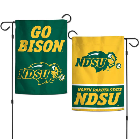 NDSU Bison 2 Sided Garden Flag
