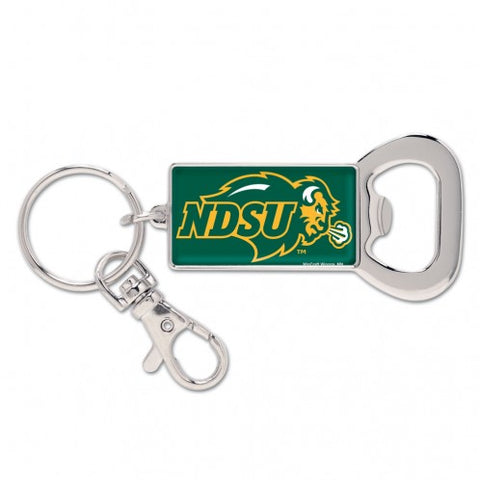 NDSU Bison Bottle Opener Key Ring - One Herd