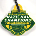NDSU Bison 2015 National Champions Laser Cut Steel Key Ring