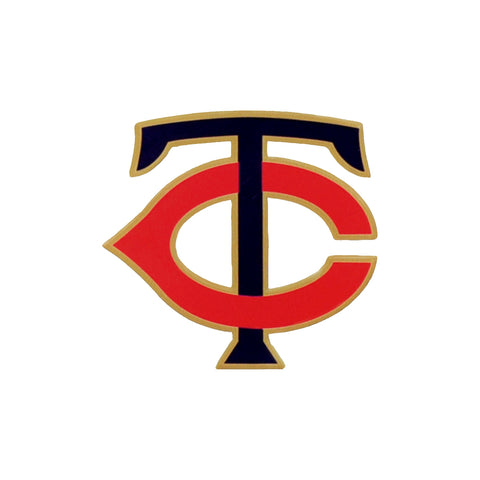Minnesota Twins Laser Cut Steel Logo Statement Size-T-C