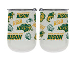 NDSU Bison "Medley" 18oz Stainless Curved Tumbler