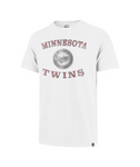 Minnesota Twins White Wash Scrum Tee