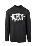 NDSU Bison Black LS T-Shirt