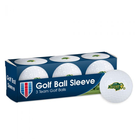 NDSU Bison Golf Balls 3pack