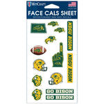 NDSU Bison Face Decals Multi-Pack