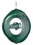 NDSU Bison Swirly Metal Wind Spinner - One Herd